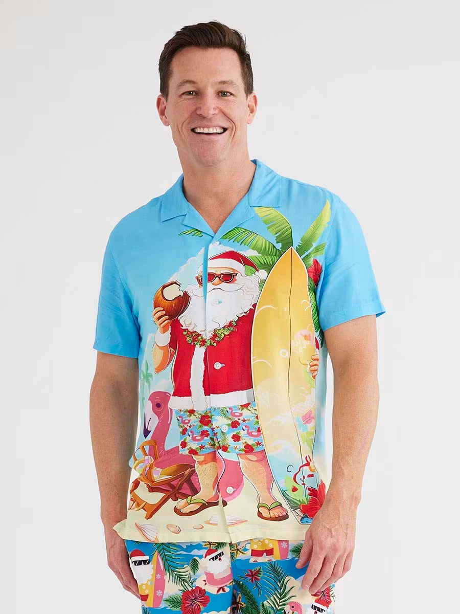 UBB CLOTHING ARTICLE # 6801 Mens Chrismtas Shirt